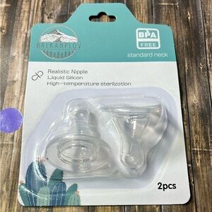 5for$10 Balkanplov Realistic Silicon Nipple BPA-FREE Baby Accessories NWT